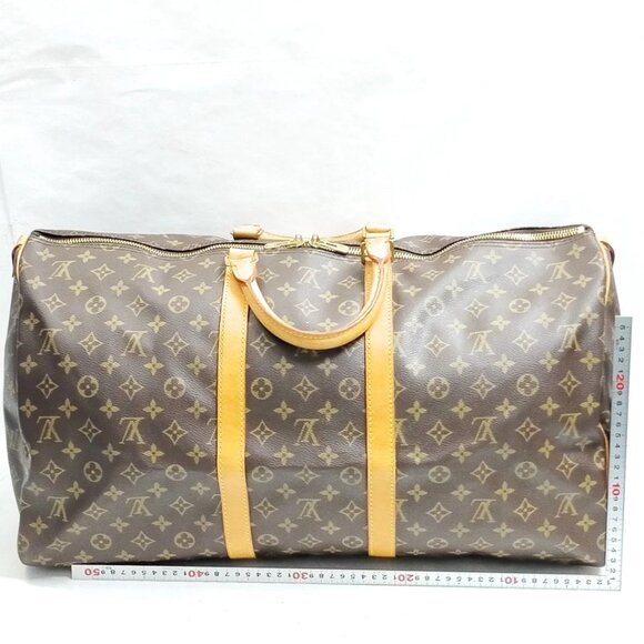 Louis Vuitton LV Boston Bag Keepall 55 Brown Monogram 799-072425 - Picture 2 of 9